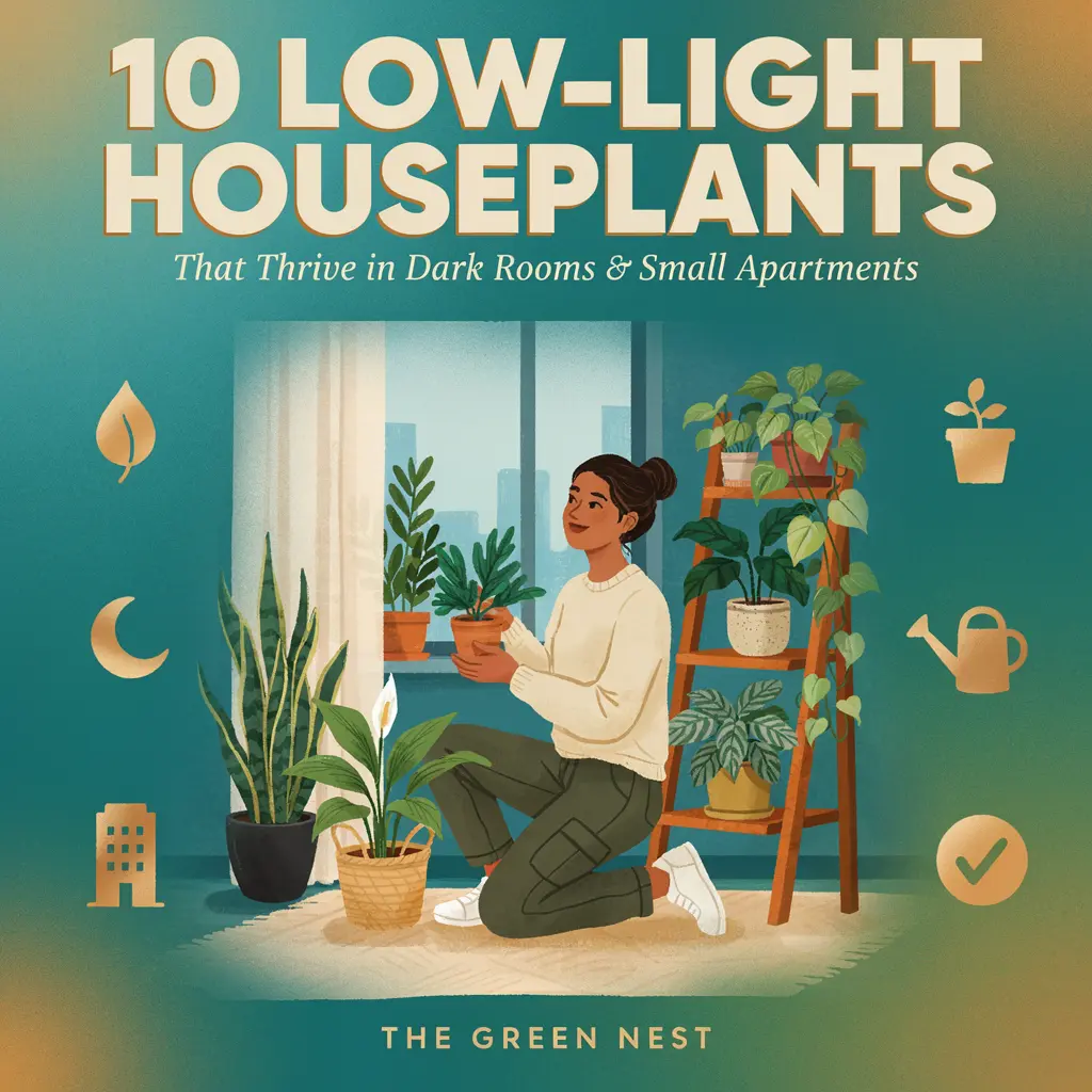 10 Low-Light Houseplants That Thrive in Dark Rooms and Small Apartments