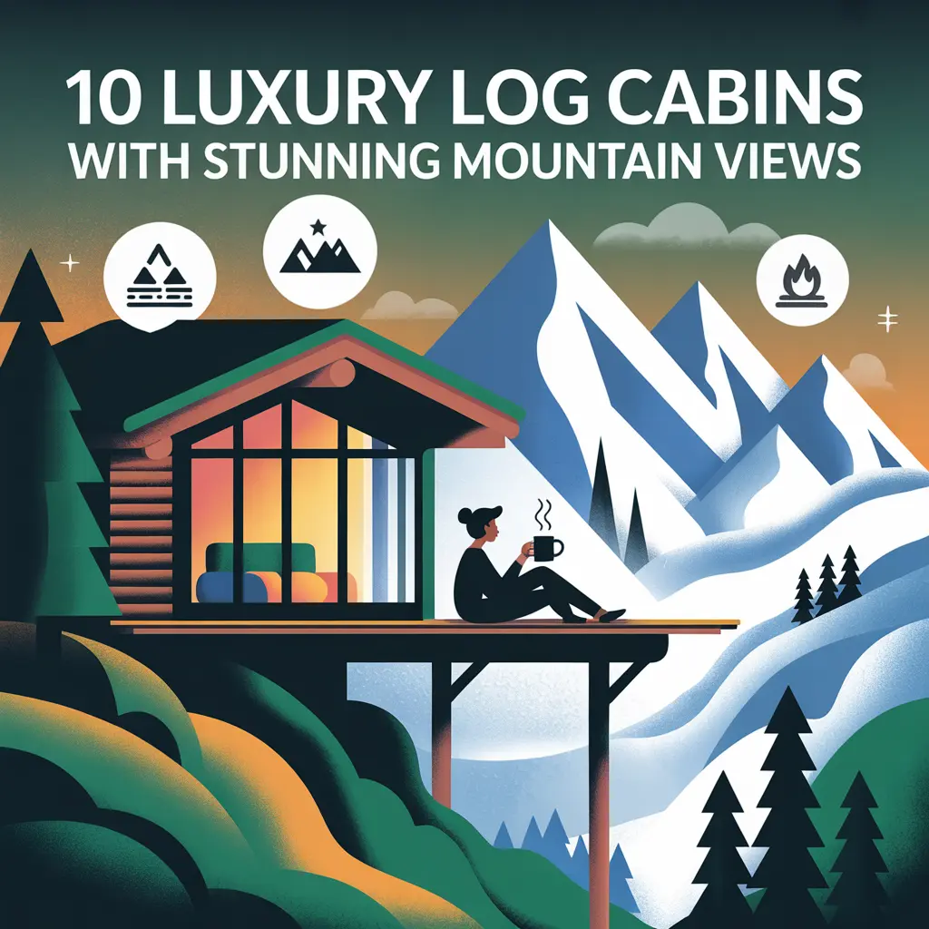 10 Luxury Log Cabins With Stunning Mountain Views