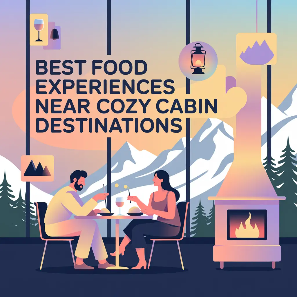 Best Food Experiences Near Cozy Cabin Destinations