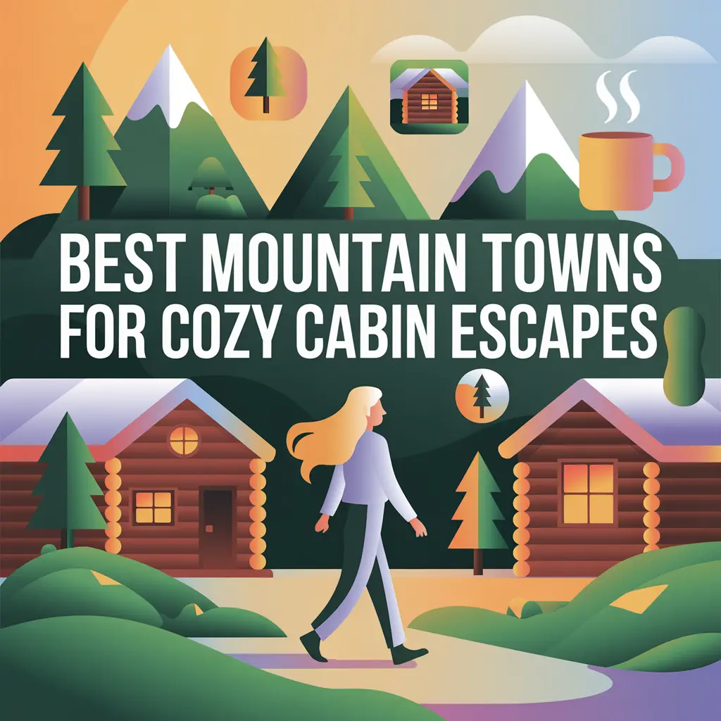 Best Mountain Towns for Cozy Cabin Escapes