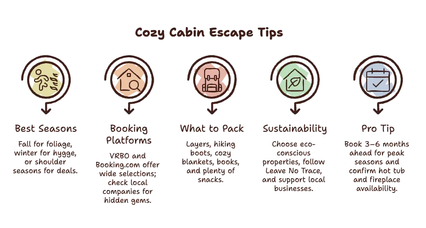 Essential Tips for Booking & Enjoying a Cozy Cabin Escape