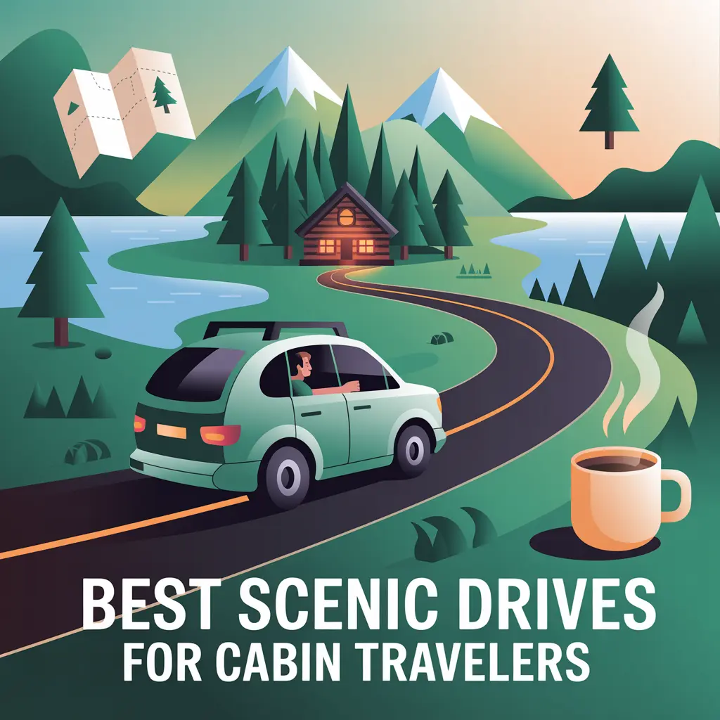 Best Scenic Drives for Cabin Travelers