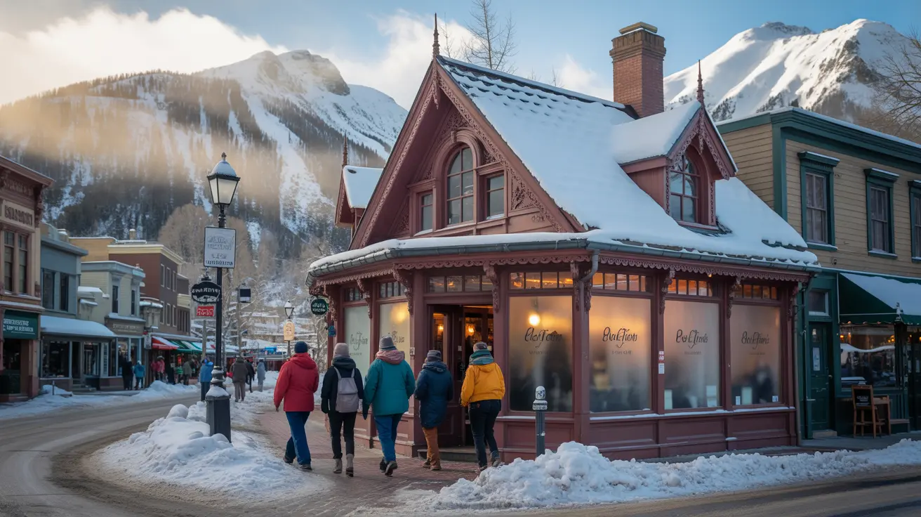 Aspen Coffee Shop Morning