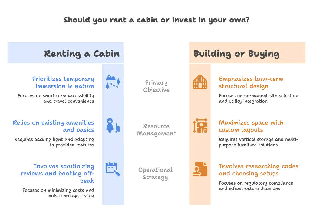 Tips for Choosing or Creating Your Own Peaceful Tiny Cabin Retreat