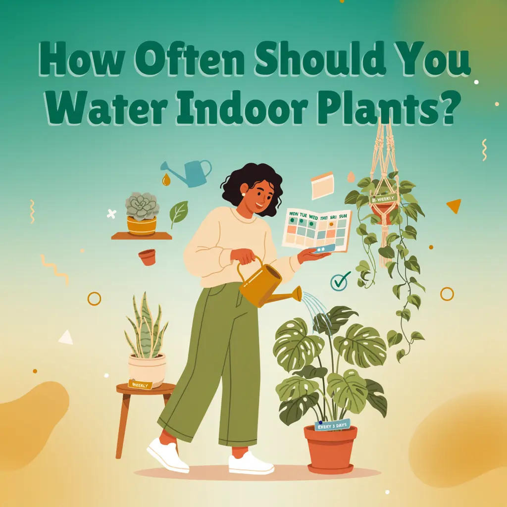 How Often Should You Water Indoor Plants? A Practical Guide for Every Season