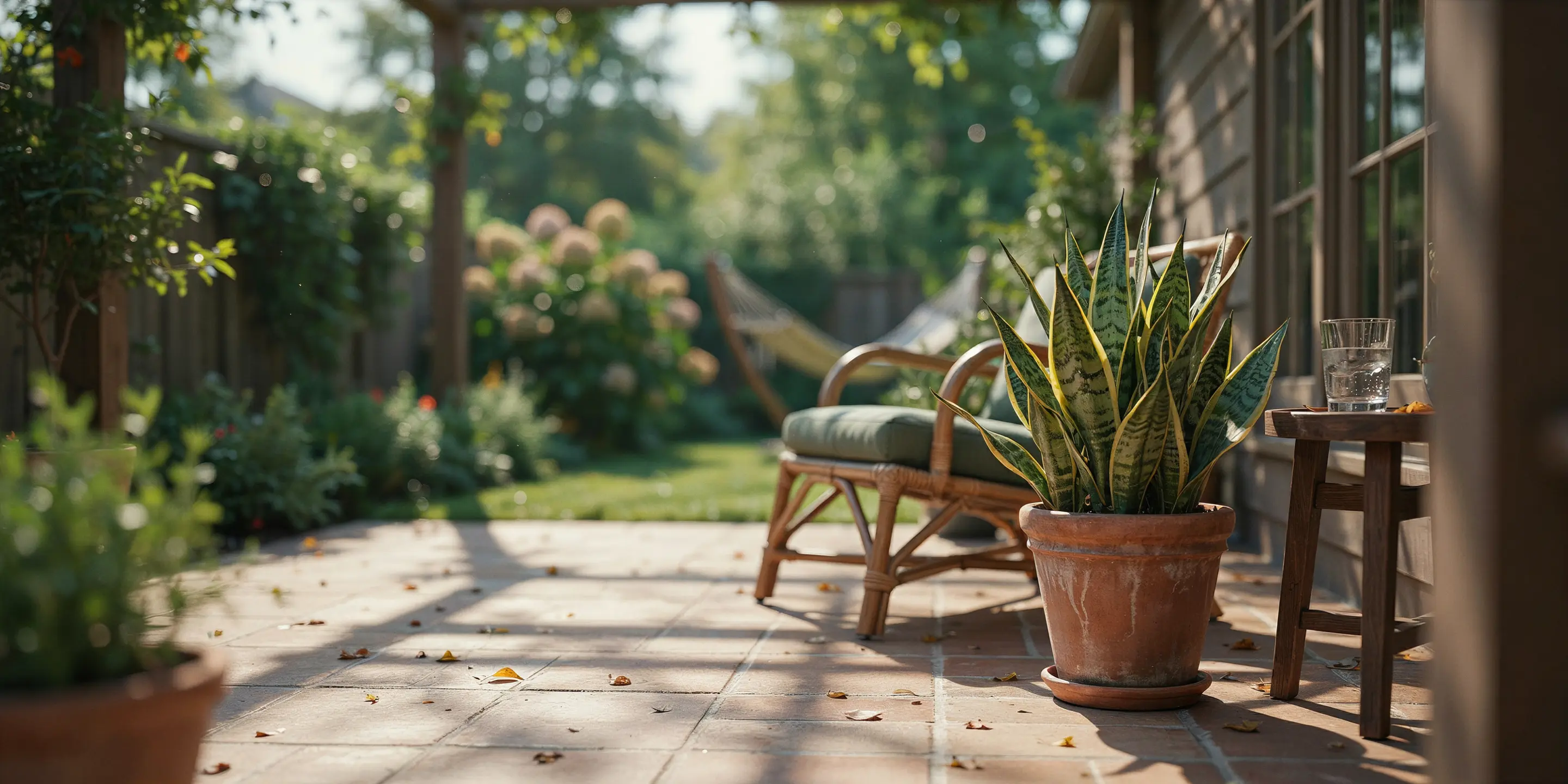 Outdoor Snake Plant