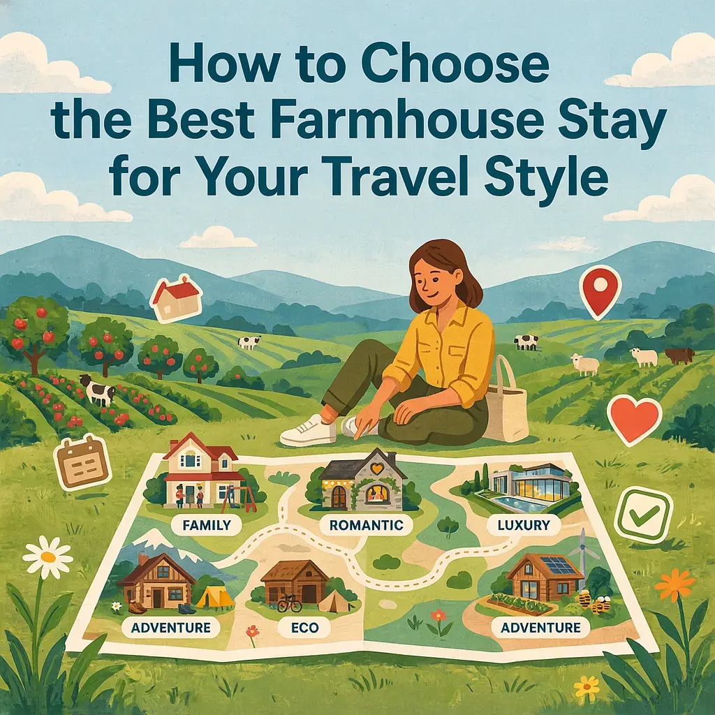 How to Choose the Best Farmhouse Stay for Your Travel Style