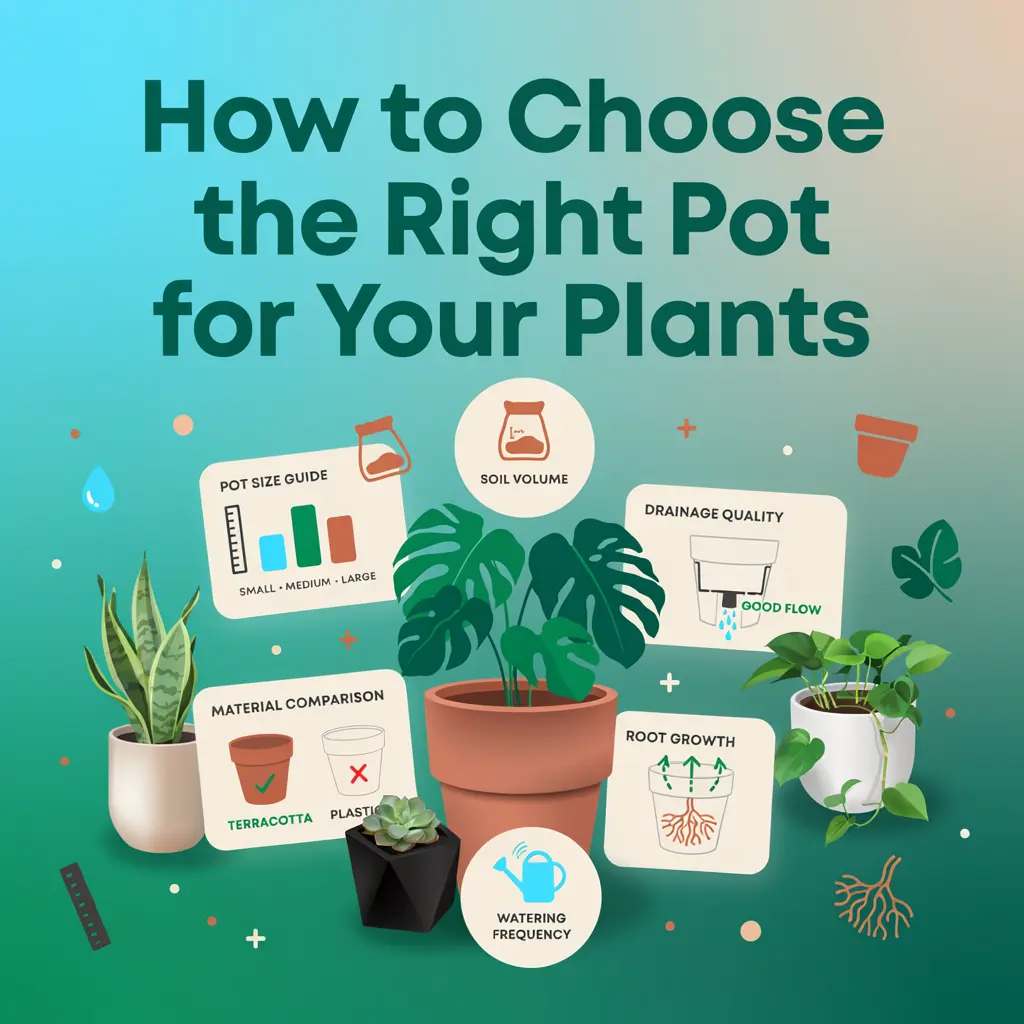 How to Choose the Right Pot for Your Plants: A Complete Guide to Healthier Growth