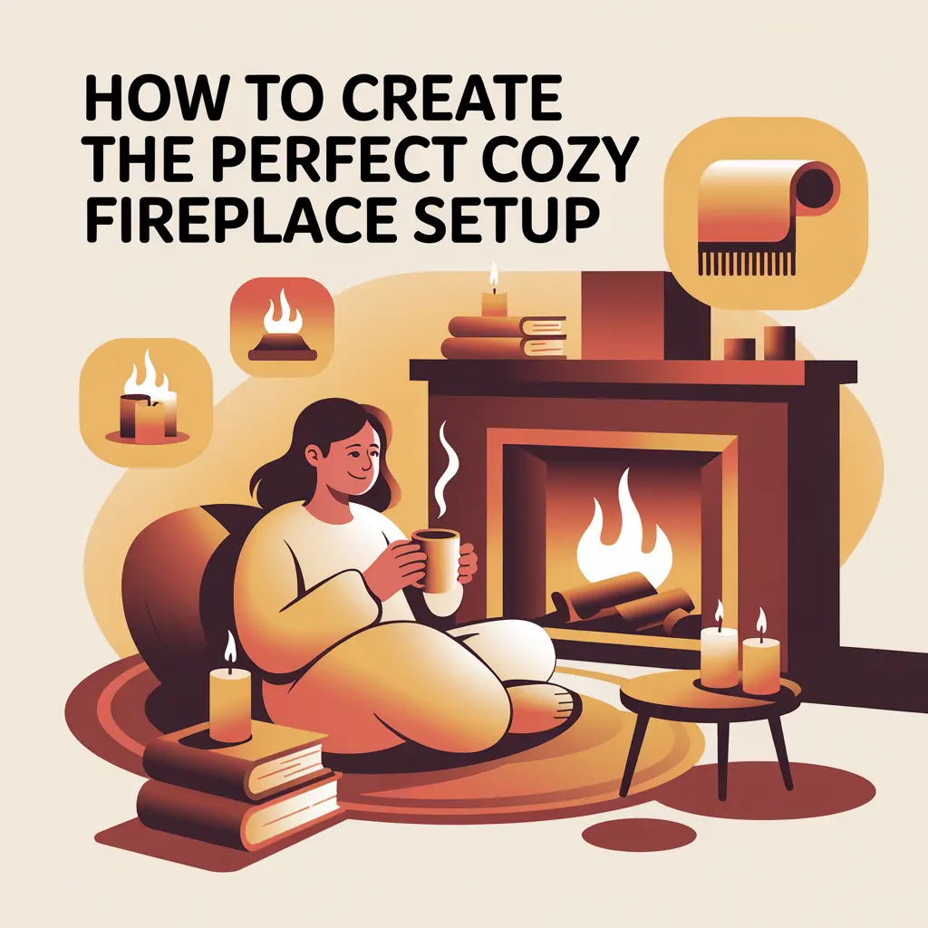 How to Create the Perfect Cozy Fireplace Setup