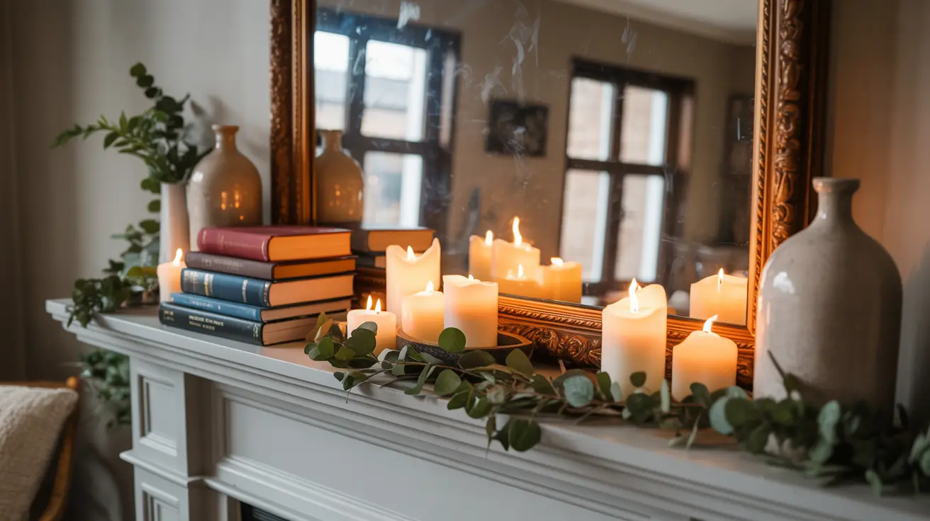 Styled Mantel Display