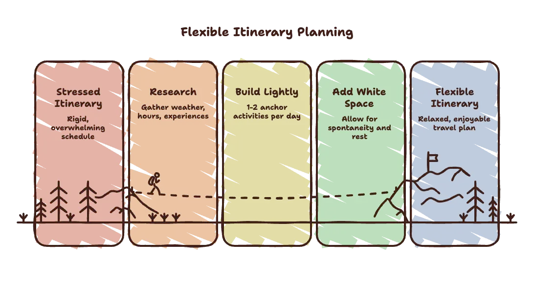 Research and Build a Flexible Itinerary