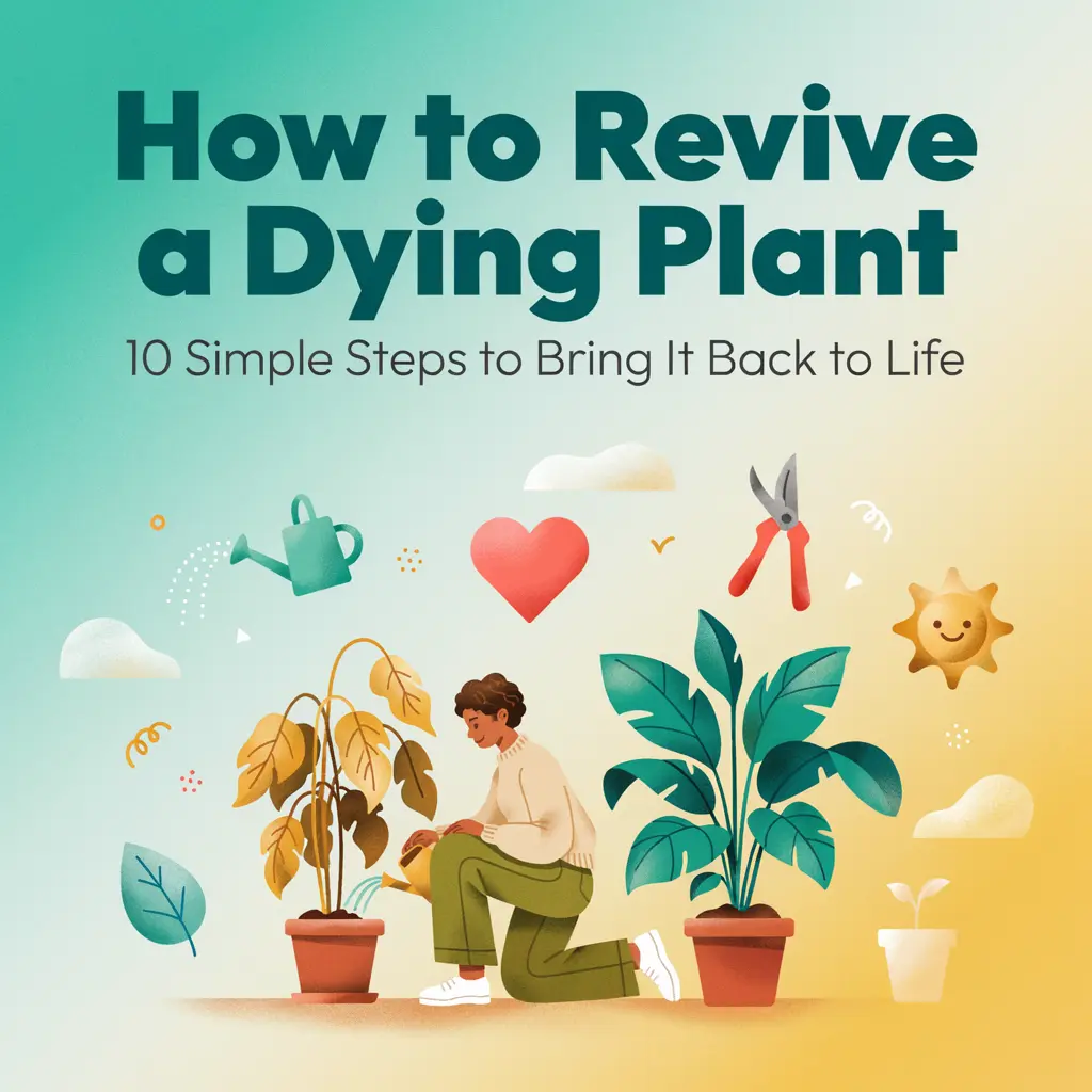 How to Revive a Dying Plant: 10 Simple Steps to Bring It Back to Life