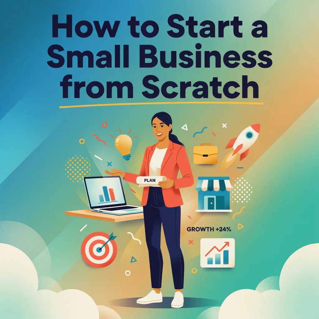 How to Start a Small Business from Scratch: A Step-by-Step Guide
