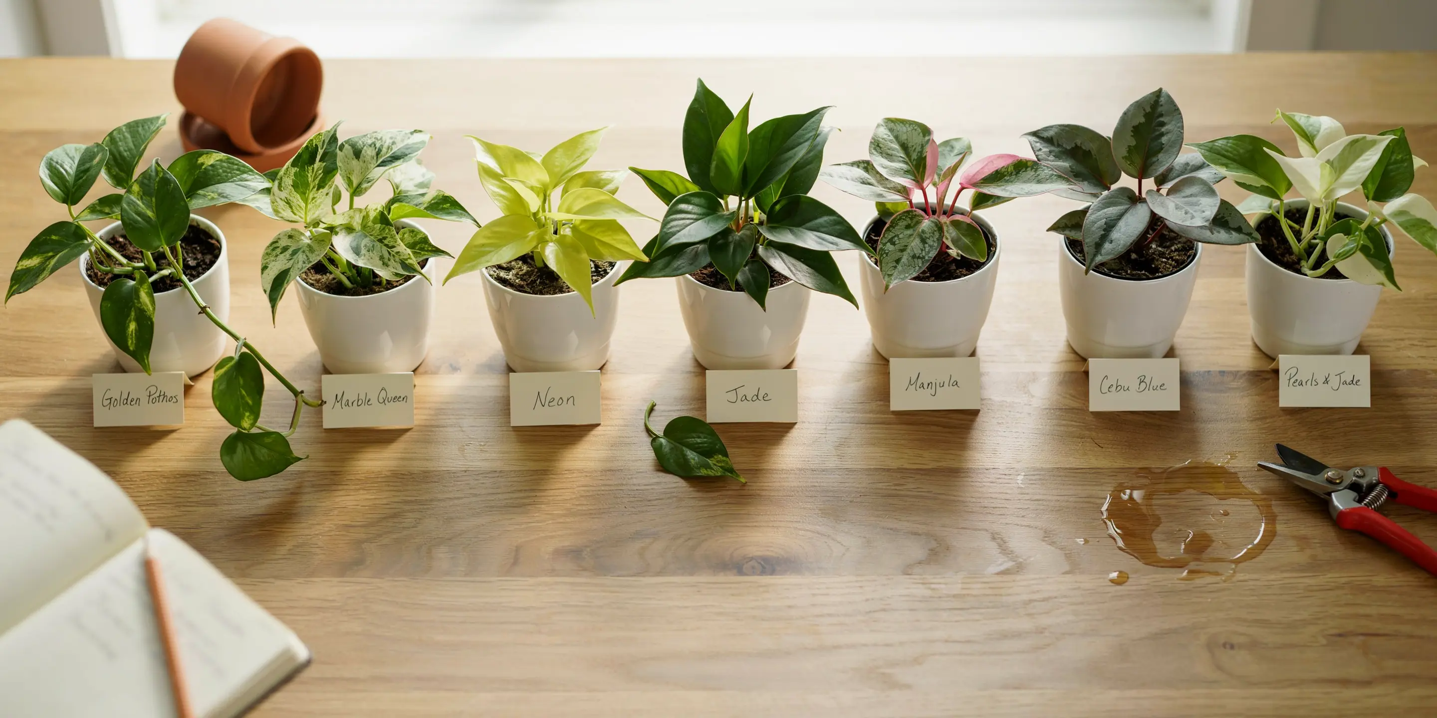 Different Types of Pothos