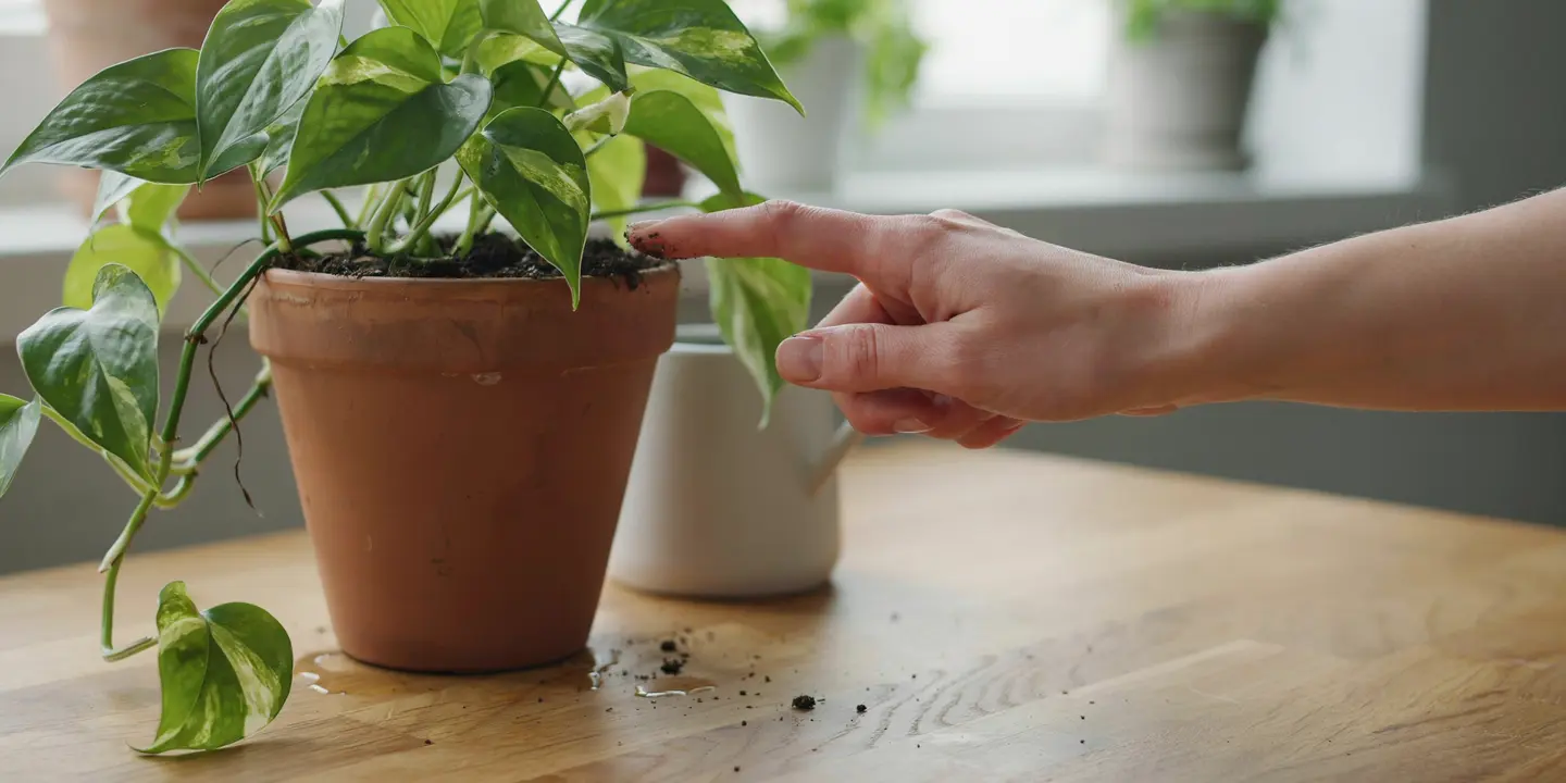 Watering Pothos