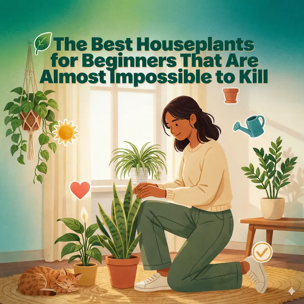 The Best Houseplants for Beginners That Are Almost Impossible to Kill