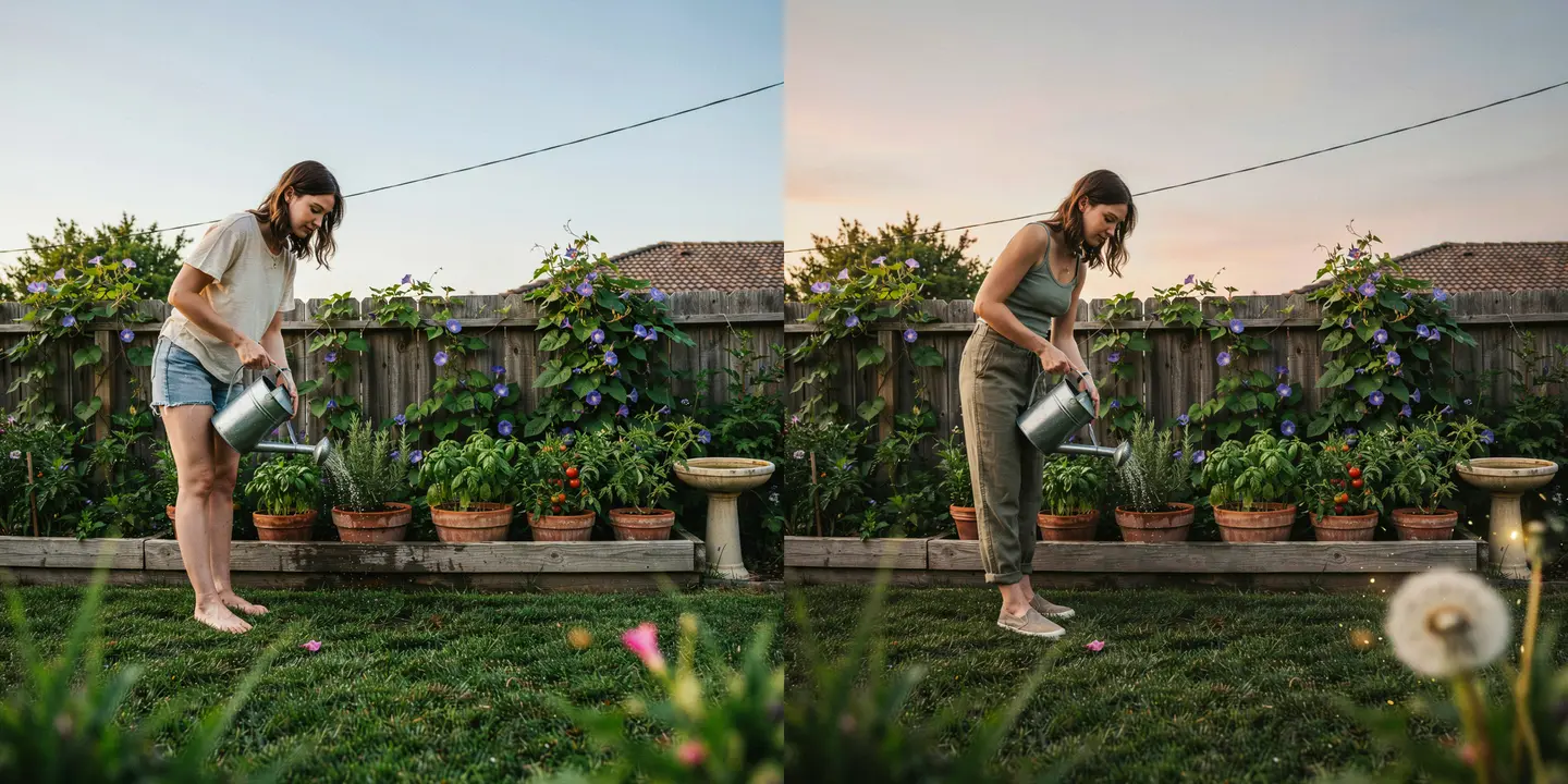 Morning vs Evening Watering