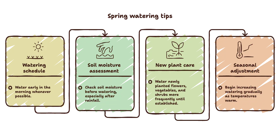 Spring watering tips