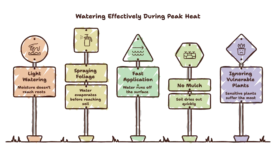 Tips for Watering During the Hottest Part of the Day