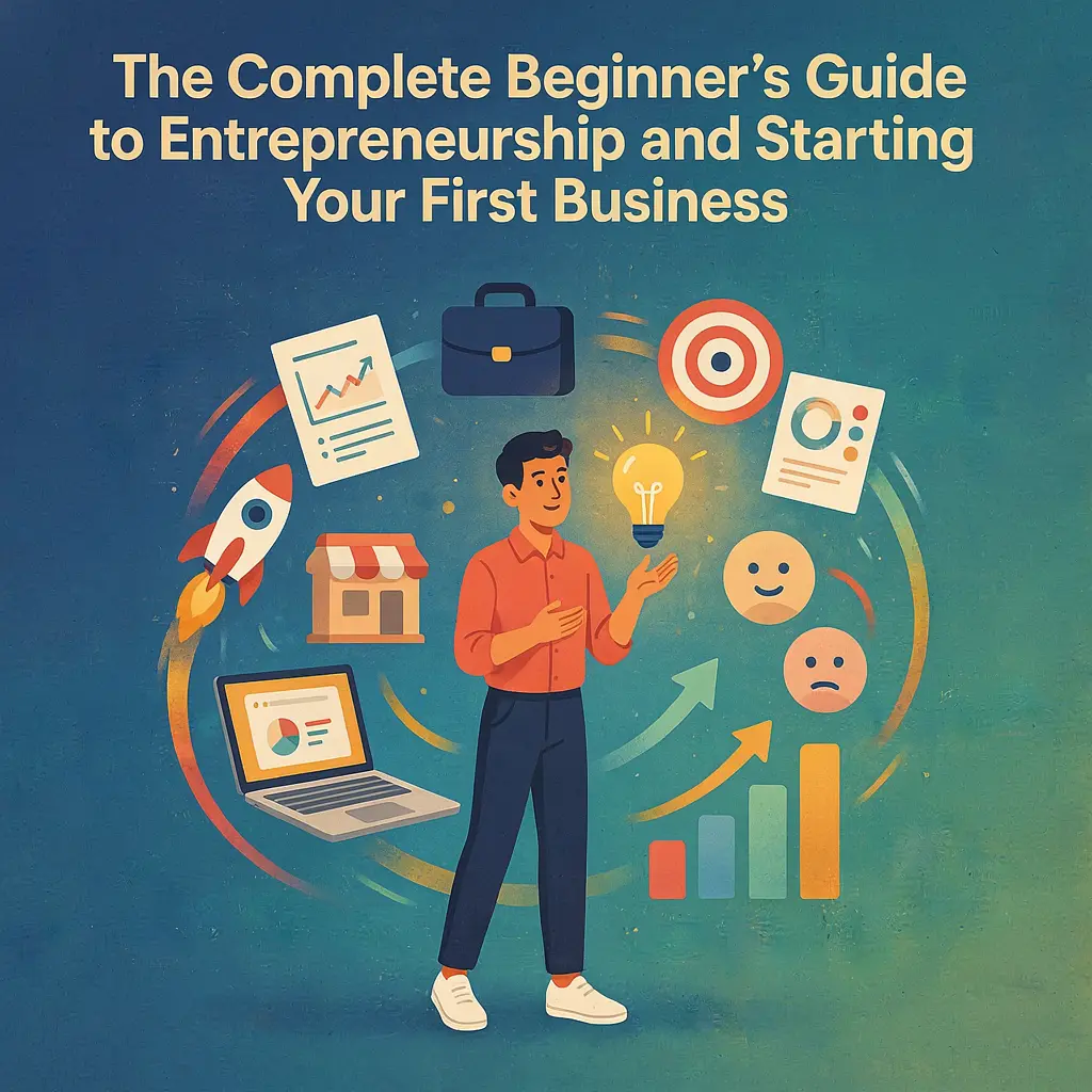 The Complete Beginner's Guide to Entrepreneurship and Starting Your First Business