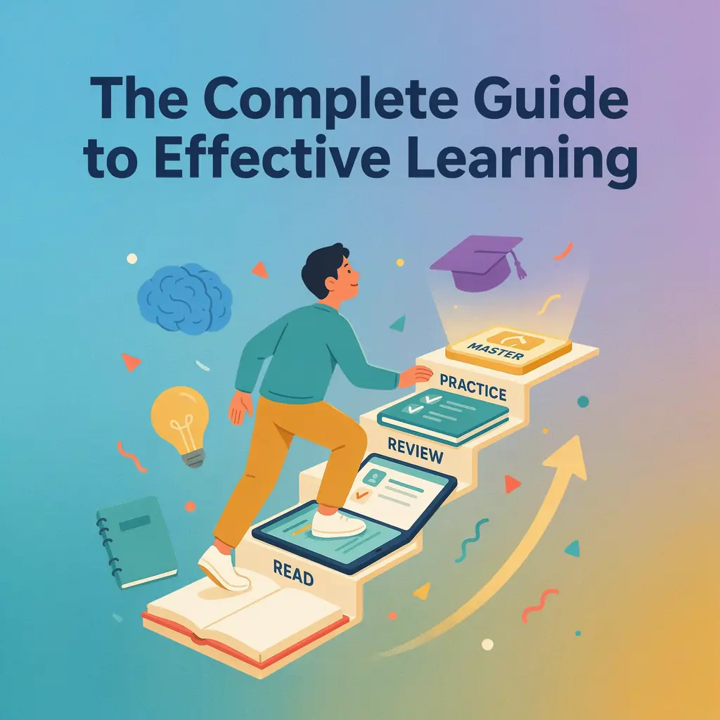 The Complete Guide to Effective Learning: Study Smarter, Not Harder